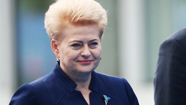 Dalia Grybauskaite, presidenta de Lituania - Sputnik Mundo