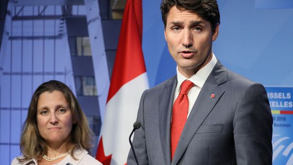 Justin Trudeau, primer ministro de Canadá - Sputnik Mundo