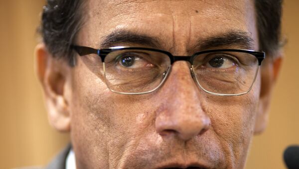 Martín Vizcarra, presidente de Perú. - Sputnik Mundo