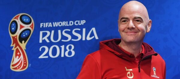 Gianni Infantino, el presidente de la FIFA - Sputnik Mundo