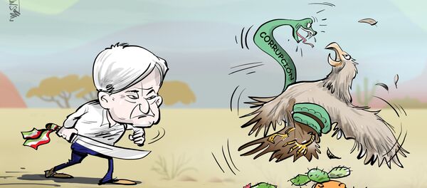 Obrador luchará contra el 'cáncer' de la corrupción - Sputnik Mundo