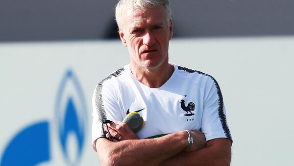 Didier Deschamps, seleccionador del equipo nacional francés - Sputnik Mundo