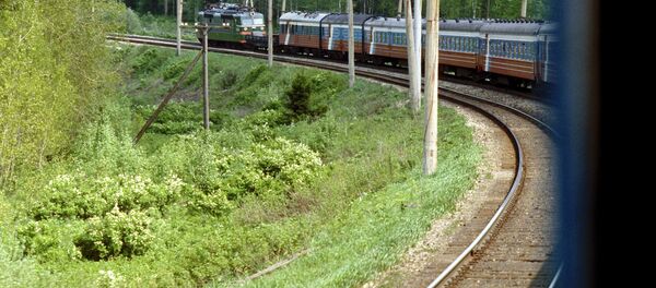The Trans-Siberian Mainline in Russia's Irkutsk Region - Sputnik Mundo