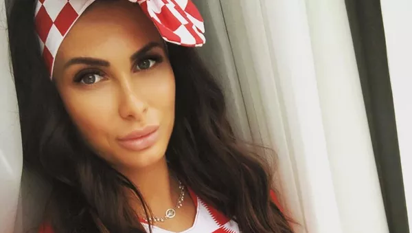 Ivana Vida, esposa del futbolista croata Domagoj Vida