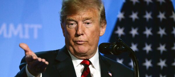 Donald Trump, presidente de EEUU - Sputnik Mundo