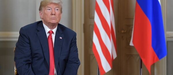 Donald Trump, presidente de EEUU - Sputnik Mundo