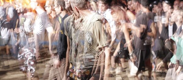 Una multitud de la gente - Sputnik Mundo