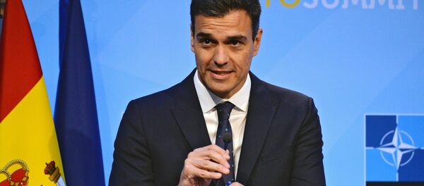 El presidente del Gobierno de España, Pedro Sánchez El presidente del Gobierno de España, Pedro Sánchez - Sputnik Mundo