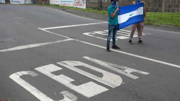 Protestas en Nicaragua - Sputnik Mundo