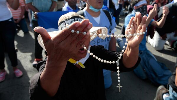 Protestas en Nicaragua - Sputnik Mundo