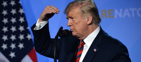 Donald Trump, presidente de EEUU - Sputnik Mundo