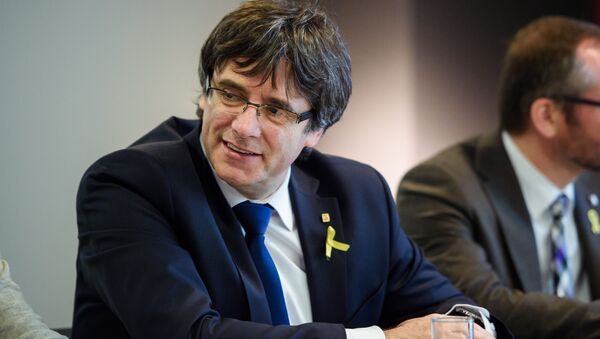 Carles Puigdemont, expresidente de Cataluña - Sputnik Mundo
