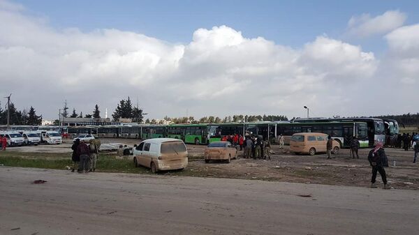 Preparativos para la evacuación de los civiles en Fua y Kefraya - Sputnik Mundo