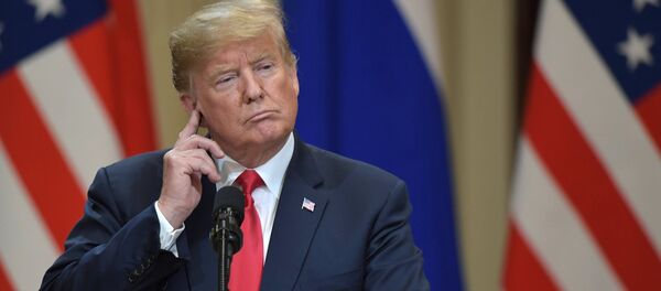 Donald Trump, presidente de EEUU - Sputnik Mundo