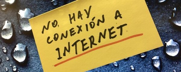 No hay conexión a internet - Sputnik Mundo