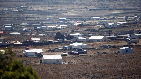 Un campo de refugiados en Siria (archivo)