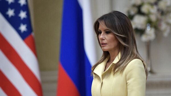 Melania Trump, primera dama de EEUU - Sputnik Mundo