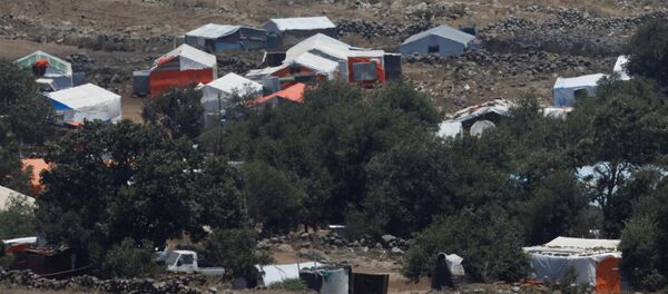 Campo de refugiados en Siria - Sputnik Mundo