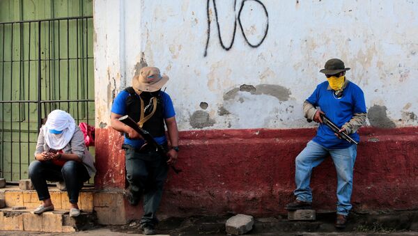 Protestas en Nicaragua (archivo) - Sputnik Mundo