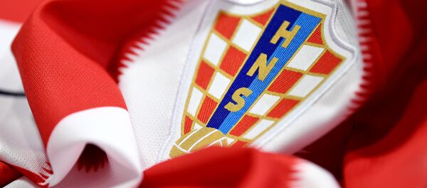 Camiseta de la selección croata de fútbol - Sputnik Mundo