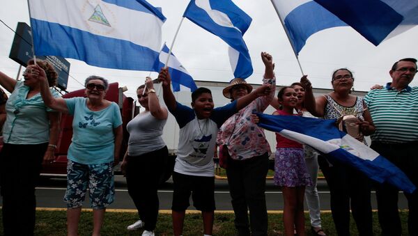 Protestas en Nicaragua Protestas en Nicaragua - Sputnik Mundo