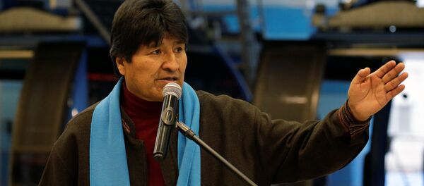 Evo Morales, presidente de Bolivia - Sputnik Mundo