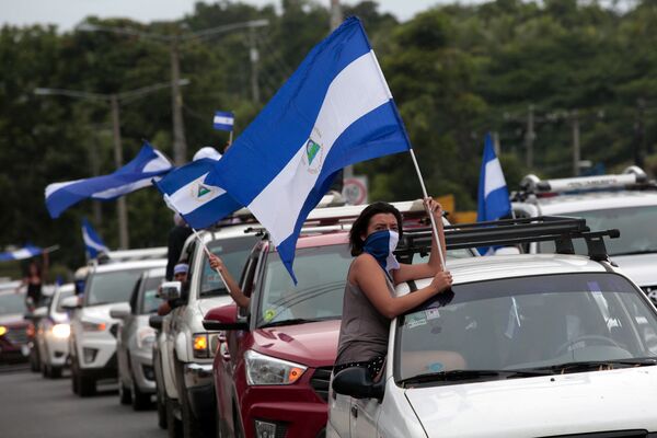 Protestas en Nicaragua - Sputnik Mundo