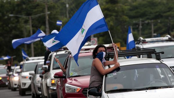 Protestas en Nicaragua Protestas en Nicaragua - Sputnik Mundo