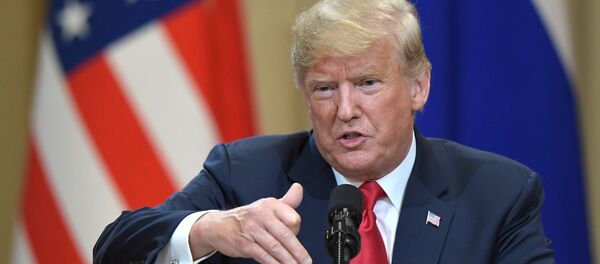 Donald Trump, presidente de EEUU - Sputnik Mundo