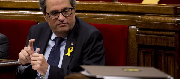 Quim Torra, presidente de la Generalitat de Cataluña - Sputnik Mundo