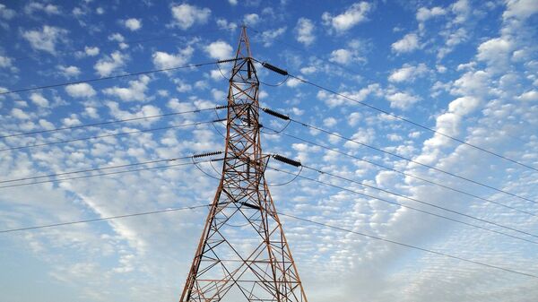 Una torre de transmisión eléctrica - Sputnik Mundo