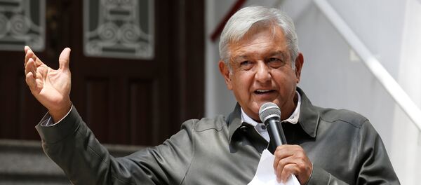 Andrés Manuel López Obrador, presidente electo de México - Sputnik Mundo