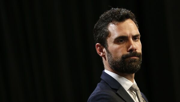 Roger Torrent, presidente del Parlamento de Cataluña - Sputnik Mundo