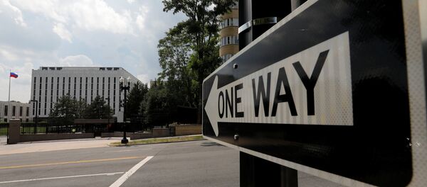 La Embajada de Rusia en Washington, EEUU - Sputnik Mundo