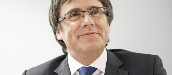 Carles Puigdemont, el expresidente catalán - Sputnik Mundo