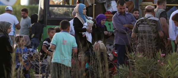 Desplazados sirios - Sputnik Mundo