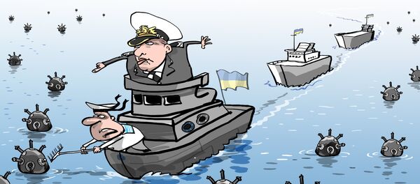 Ucrania planea plantar minas en el mar de Azov - Sputnik Mundo