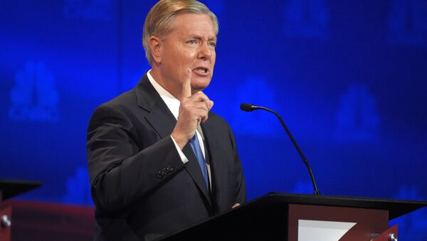 El senador republicano estadounidense Lindsey Graham - Sputnik Mundo