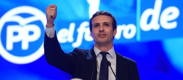 Pablo Casado, nuevo presidente del PP - Sputnik Mundo