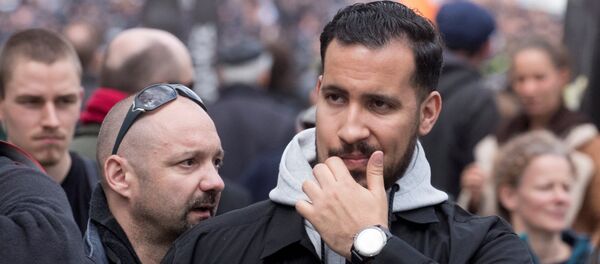 Alexandre Benalla, guardaespaldas del presidente francés Emmanuel Macron - Sputnik Mundo