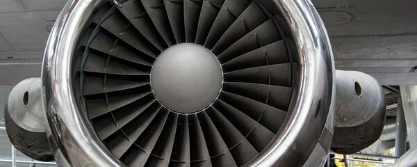 Turbina del avión (imagen ilustrativa) - Sputnik Mundo