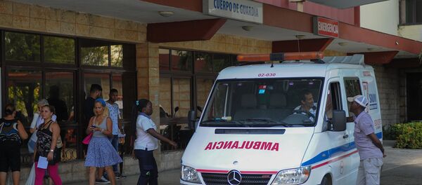Ambulancia cubana - Sputnik Mundo