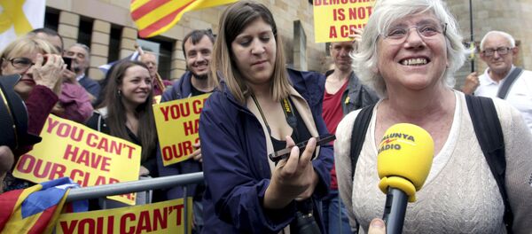 Clara Ponsatí, la exconsejera catalana - Sputnik Mundo