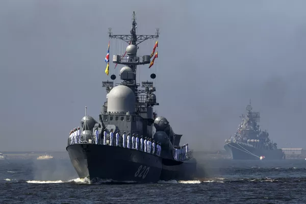 Ensayo del desfile por el Día de la Armada de Rusia, en fotos Ensayo del desfile por el Día de la Armada de Rusia, en fotos - Sputnik Mundo