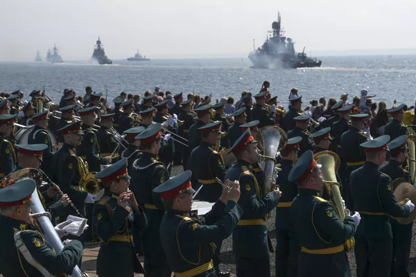 Ensayo del desfile por el Día de la Armada de Rusia, en fotos Ensayo del desfile por el Día de la Armada de Rusia, en fotos - Sputnik Mundo