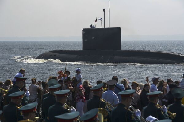 Ensayo del desfile por el Día de la Armada de Rusia, en fotos - Sputnik Mundo