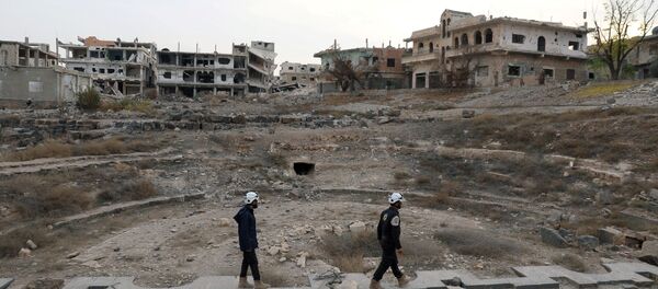 Cascos Blancos en Siria (archivo) - Sputnik Mundo
