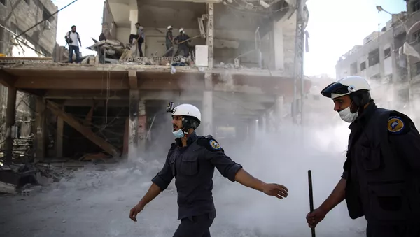 Los Cascos Blancos en Siria (archivo)