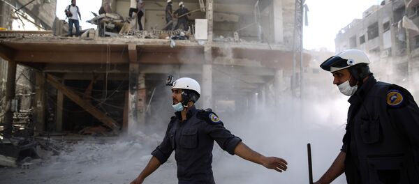 Los Cascos Blancos en Siria (archivo) - Sputnik Mundo