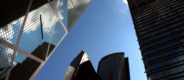 Unos rascacielos en China (imagen referencial) Unos rascacielos en China (imagen referencial) - Sputnik Mundo